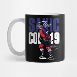 joe sakic bold Mug